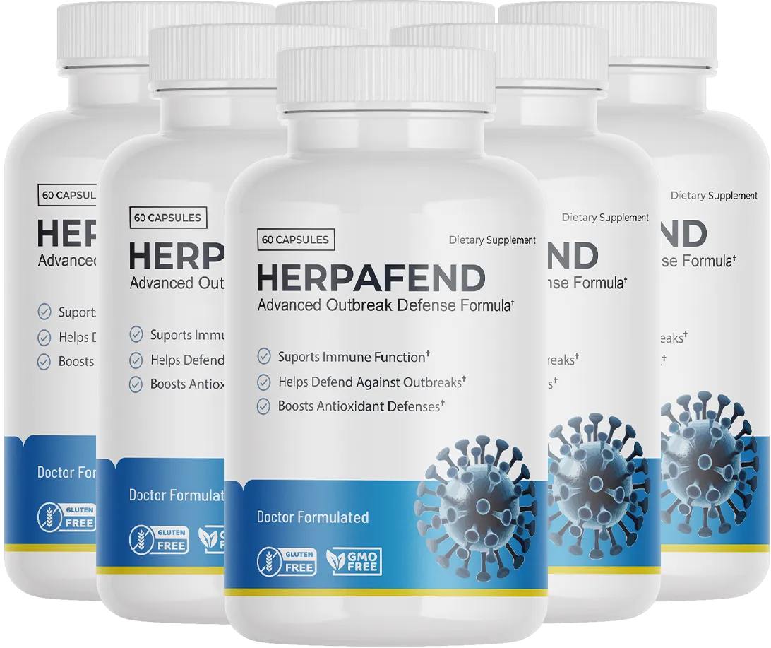 HerpaFend Supplement - 8-Ingredient Botanical Immune Defense Capsule